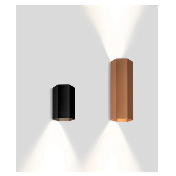 Hexo mini Wever & Ducré Bronze Outlet – væglampe — produktfoto