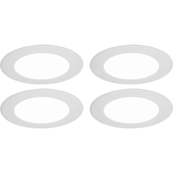 4lite Slim indbygningsspot, 20W, 4000K – indbygningsspot — produktfoto