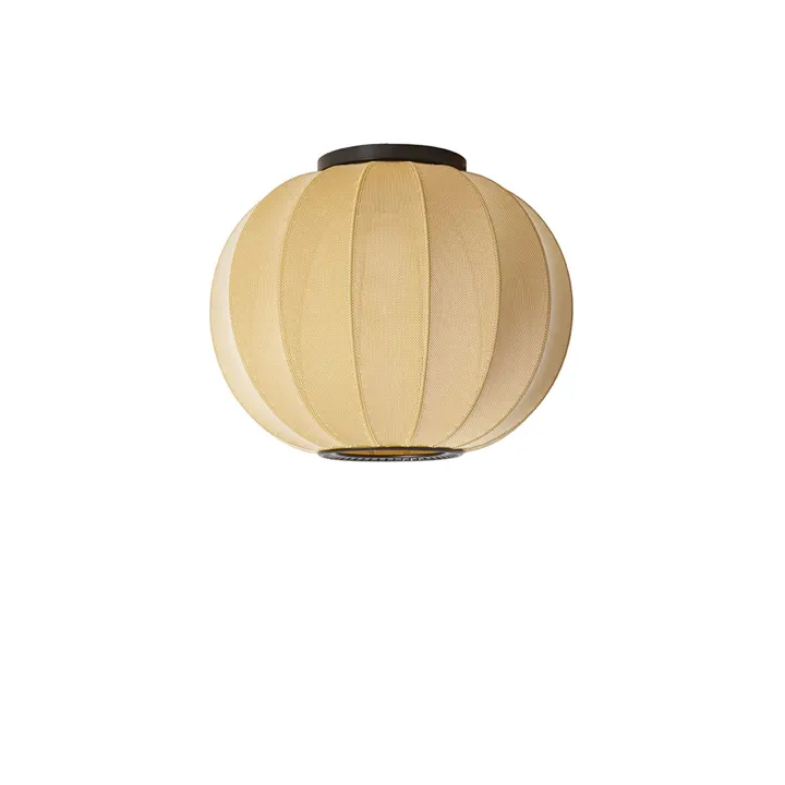 Made By Hand Knit-Wit Round Ø45 Sunrise – loftlampe — produktfoto