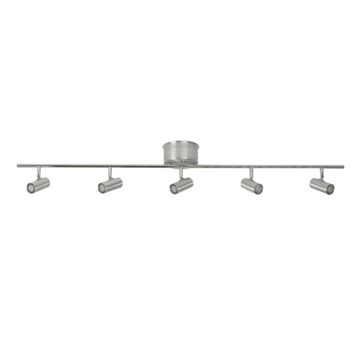 Belid Cato Skinne m/ 5 Spotlights Aluminium – spot — produktfoto