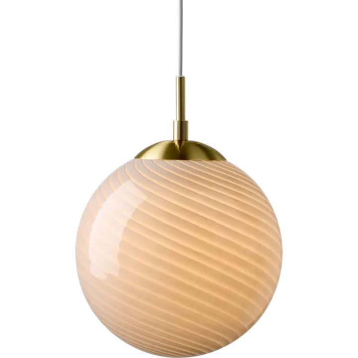 Halo Design Candy Ball , grå, Ø30 cm – pendel — produktfoto