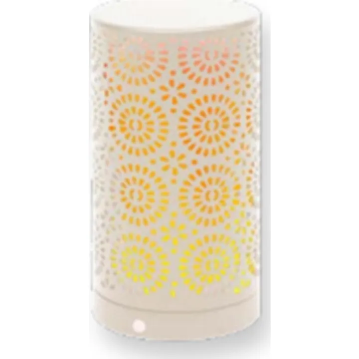 No brand Firelamp udendørs genopladelig , flammeeffekt, hvid – udendørslampe — produktfoto