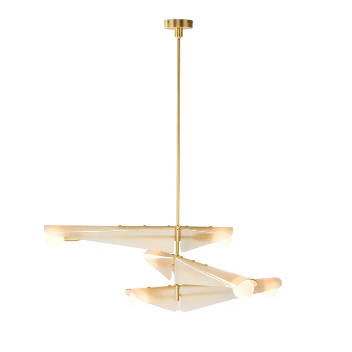 Tala Sycamore 3 Messing/Dusk Pink – loftlampe — produktfoto