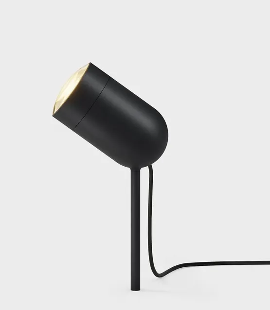 IP44.de Bik.4 Spike udendørs spot, deep black – udendørslampe — produktfoto