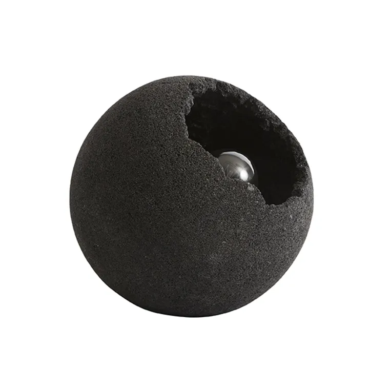 Muubs Crust Mat Sort – gulvlampe — produktfoto