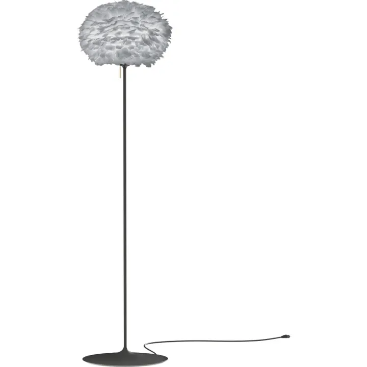 Umage Santé Eos fjer , grå – gulvlampe — produktfoto