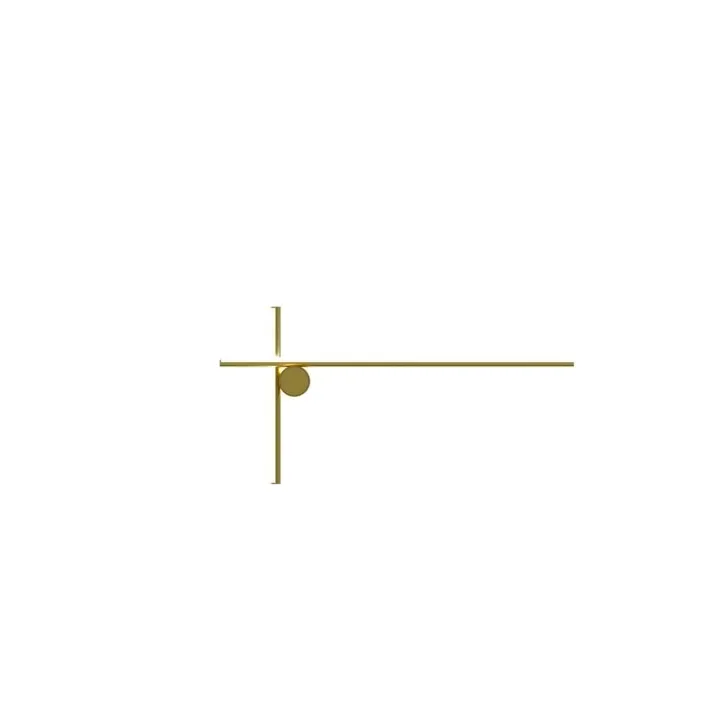 Flos Coordinates W2 Guld – væglampe — produktfoto