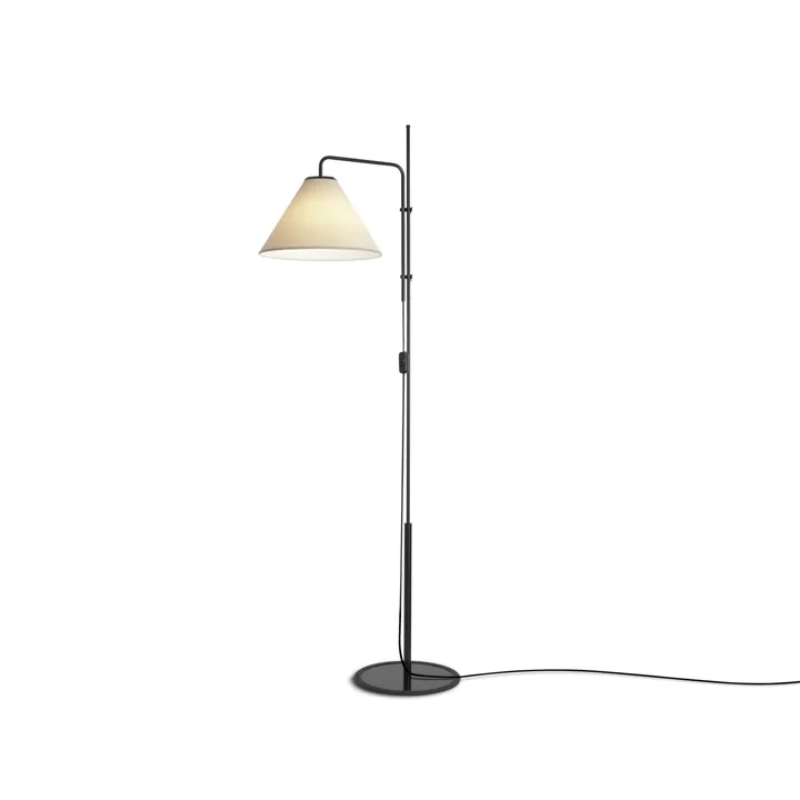 Marset Funiculí Fabric Sort-Sand – gulvlampe — produktfoto
