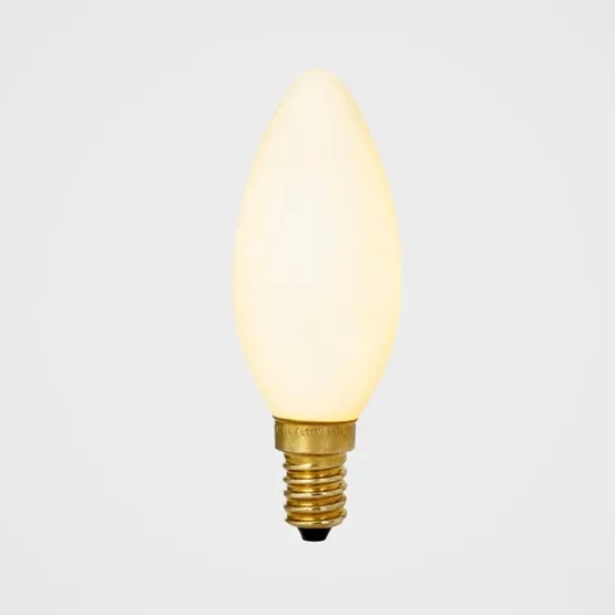 Tala Candle E14 4W LED pære, mat hvid Dim to Warm – pære — produktfoto