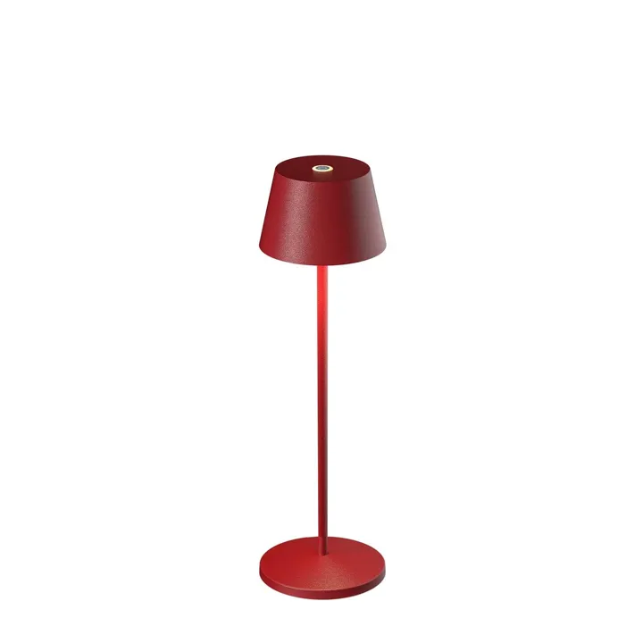 Loom Design Modi Transportable Lampe Ruby Red – bordlampe — produktfoto