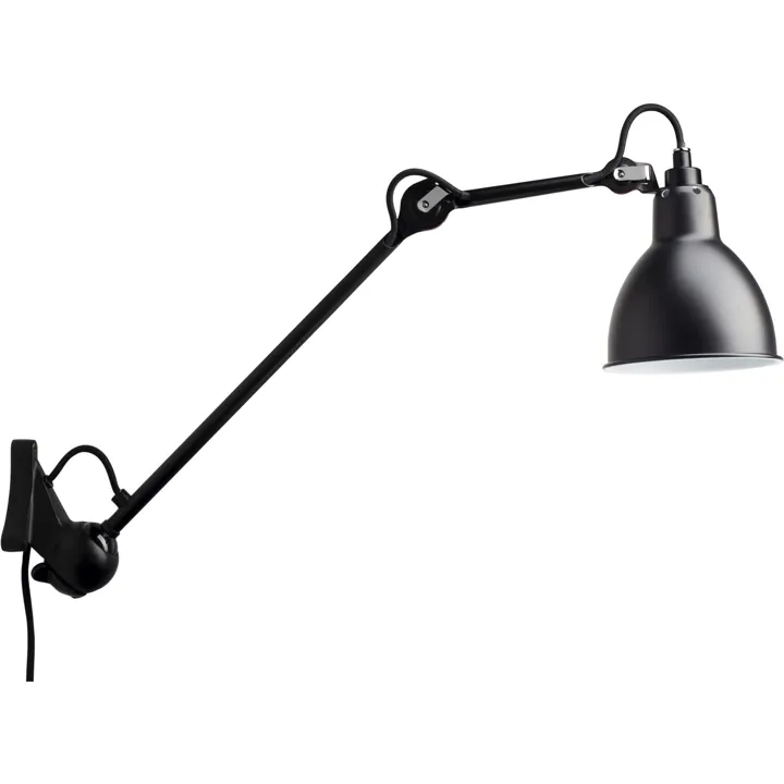 La Lampe Gras N222 Mat Sort – væglampe — produktfoto