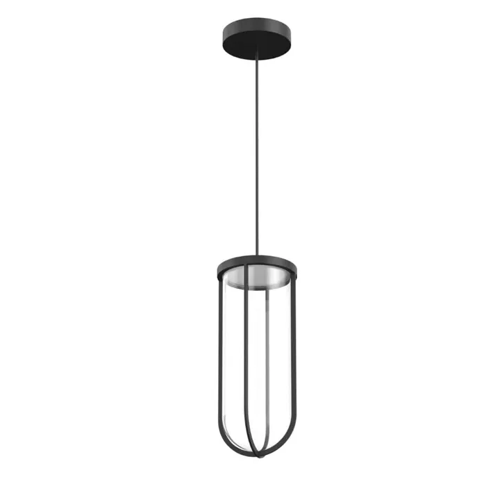 Flos In Vitro Udendørs Sort – udendørslampe — produktfoto