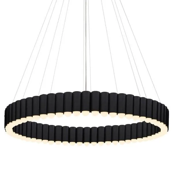 Lee Broom Carousel XL Mat Sort – pendel — produktfoto