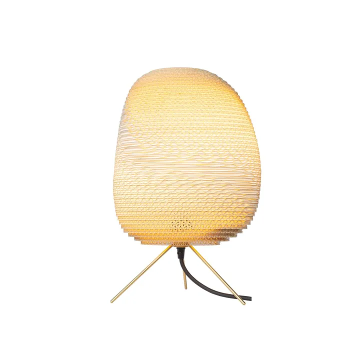 Graypants Scraplight Ebey Blonde – bordlampe — produktfoto