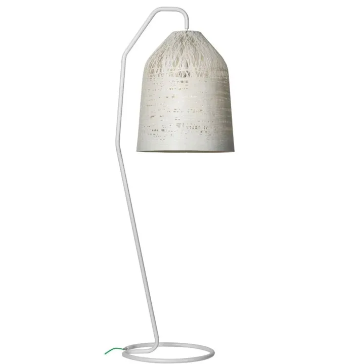 Karman Black Out Hvid – gulvlampe — produktfoto