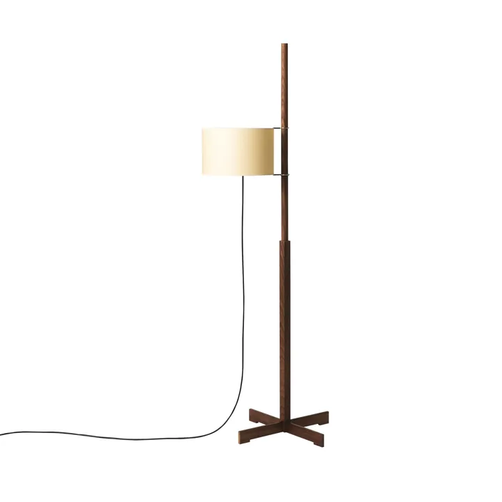 Santa & Cole TMM Beige Valnød – gulvlampe — produktfoto