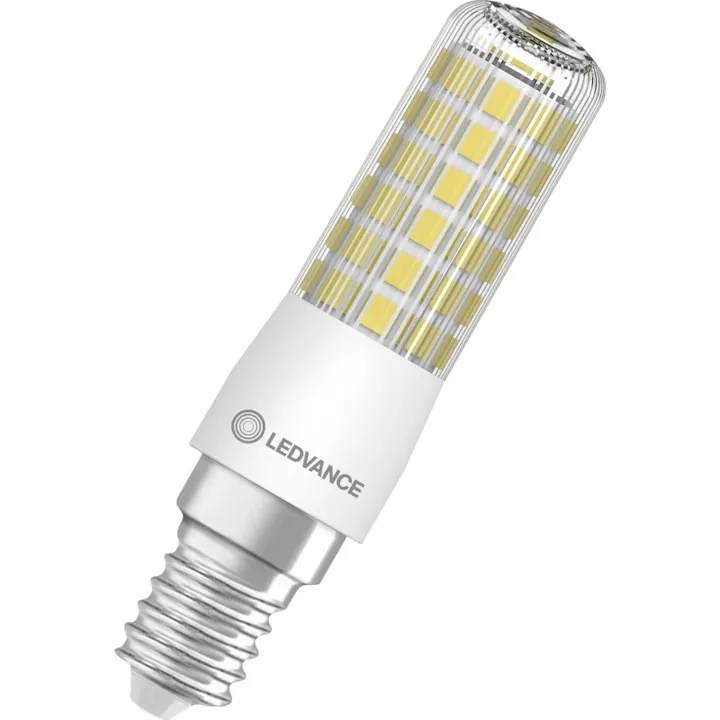 Ledvance E14 rørpære, 2700K, 7W – pære — produktfoto