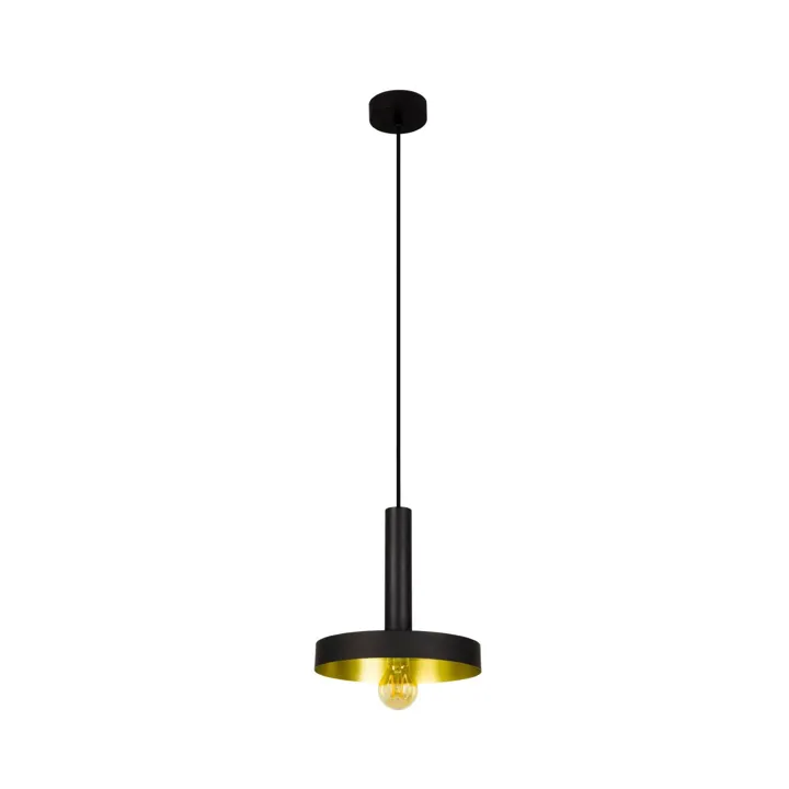 Faro WHIZZ Sort/Satin Guld – pendel — produktfoto