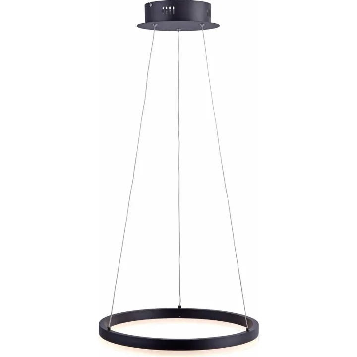 Paul Neuhaus Titus , sort, Ø40 cm – lysekrone — produktfoto