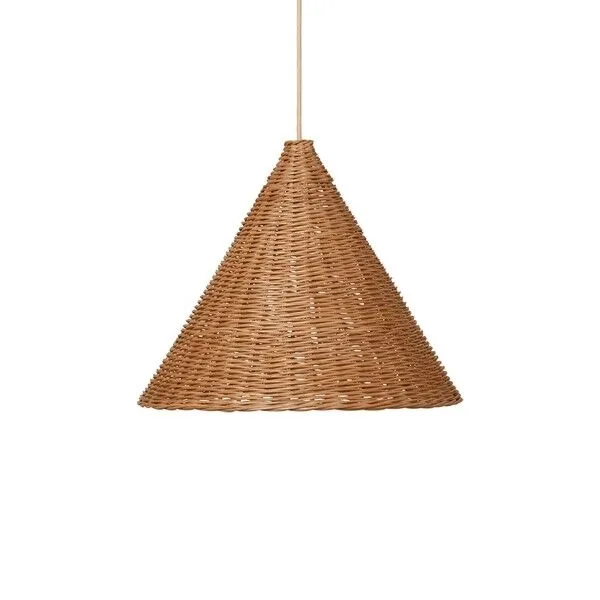 Ferm Living Dou Ø45 Med 400 cm Ledning Natural – pendel — produktfoto
