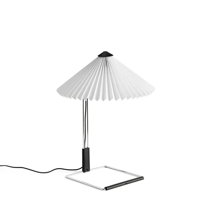 HAY Matin Krom/White 300 – bordlampe — produktfoto