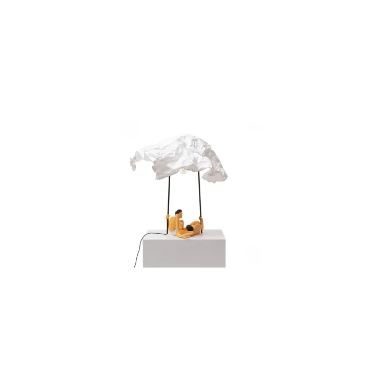 Seletti Love Is A Verb Lea And Tony Hvid/Multifarvet – bordlampe — produktfoto