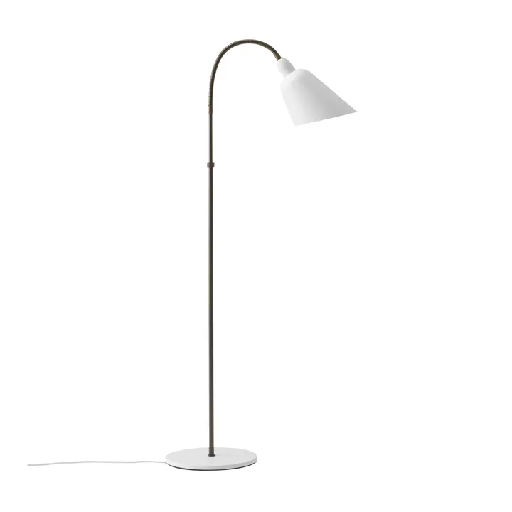 &Tradition Bellevue AJ7 Anniversary Edition Hvid/Bronzeret Messing – gulvlampe — produktfoto