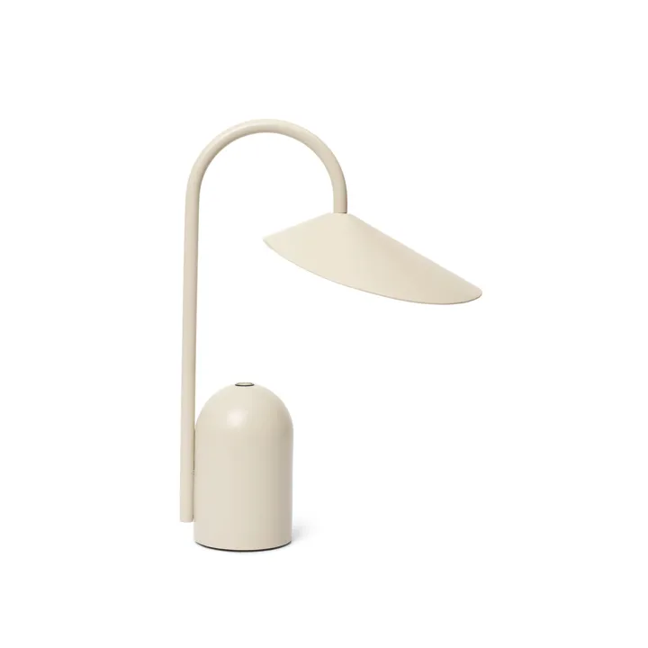 Ferm Living Arum Cashmere – transportabel bordlampe — produktfoto