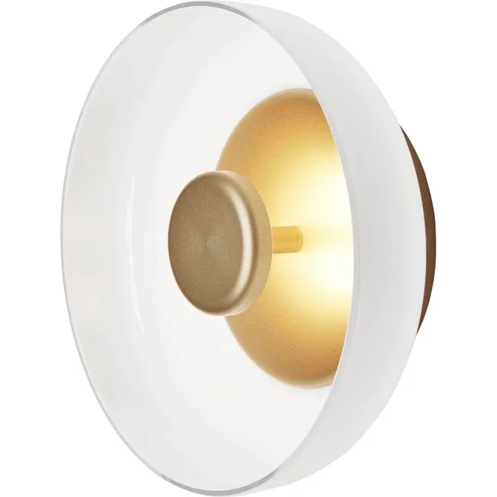 Nuura Blossi Ø23 Nordisk Guld & Opal – væglampe — produktfoto