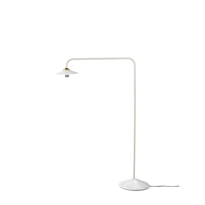 Valerie Objects Valerie Object Standing Lamp N°1 Ivory/Marmor – gulvlampe — produktfoto