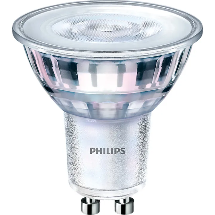 Philips CorePro GU10 spotpære, 3000K, 3W – pære — produktfoto