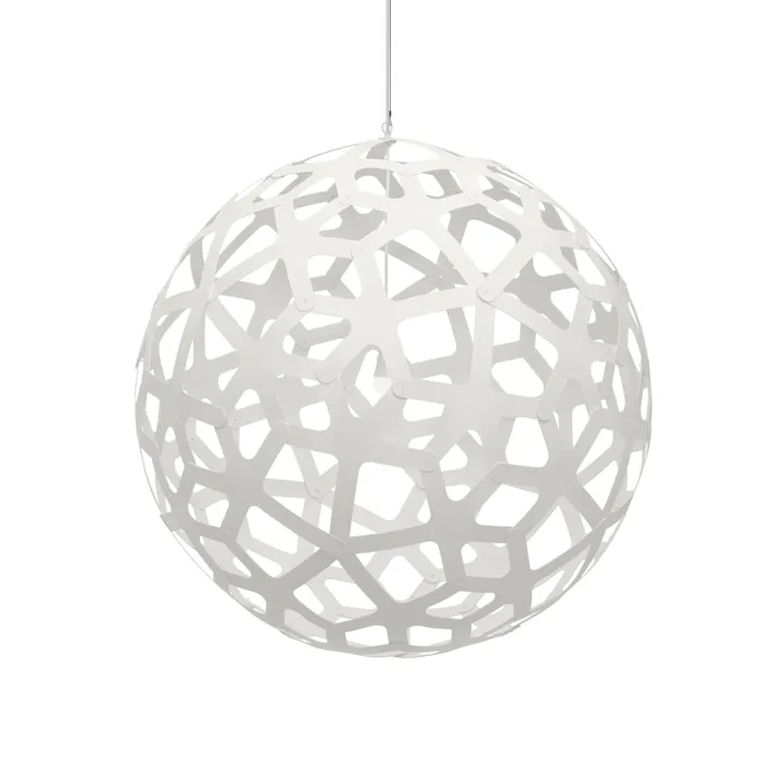 David Trubridge Coral Ø120 Hvid 2 Sider – pendel — produktfoto