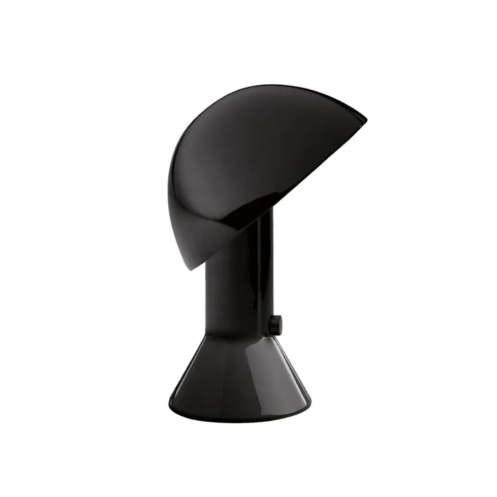 Martinelli Luce Elmetto Sort – bordlampe — produktfoto