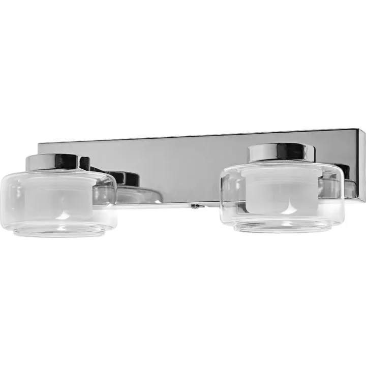 Osram Orbis Flame spejllampe, 3000-4000K, krom, 30 cm – væglampe — produktfoto