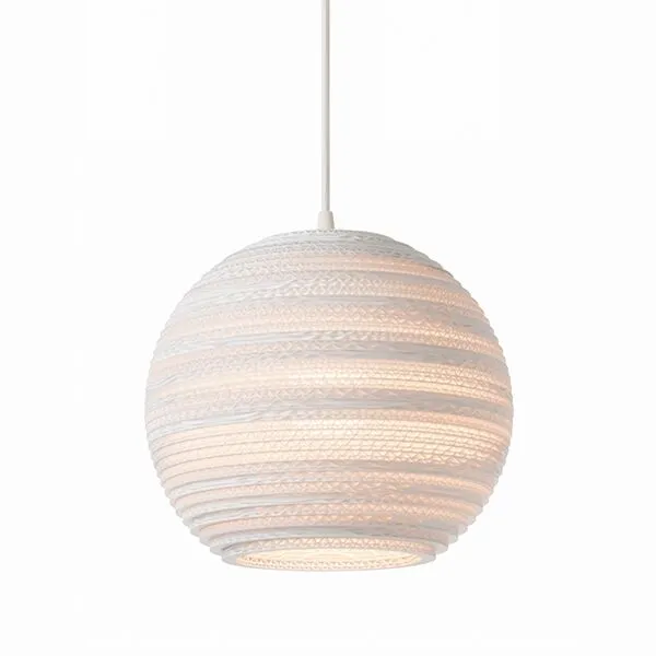 Graypants Scraplight Moon 10 Hvid – pendel — produktfoto
