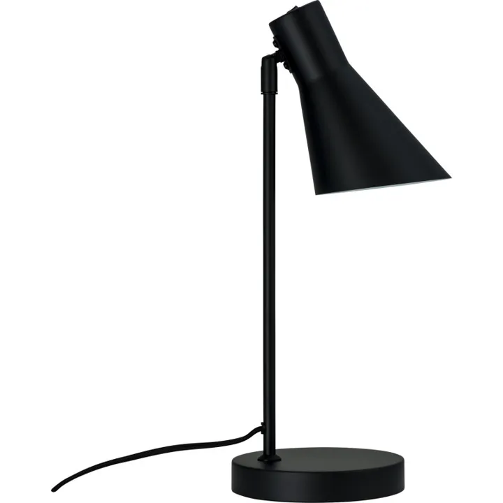 Dyberg Larsen DL12 , sort – bordlampe — produktfoto