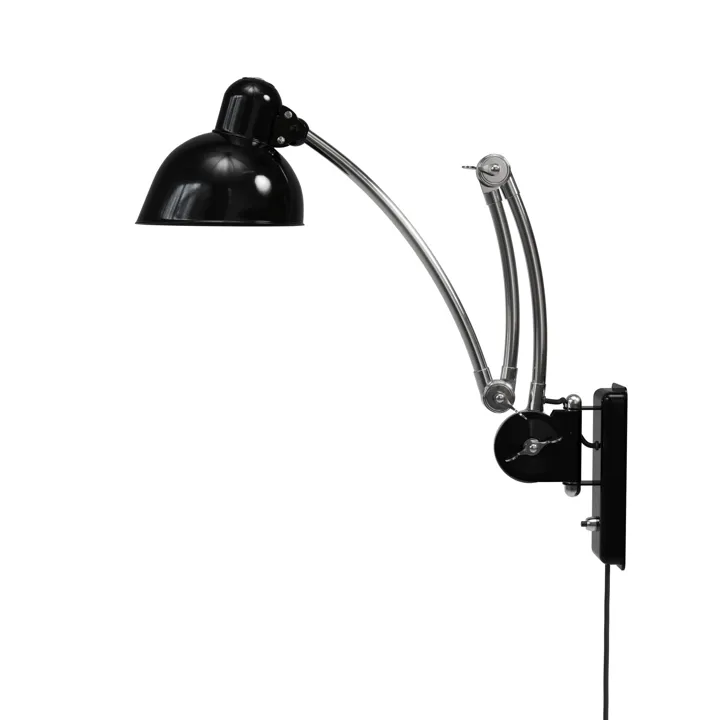 Fritz Hansen Kaiser Idell 6559-W Sort – væglampe — produktfoto
