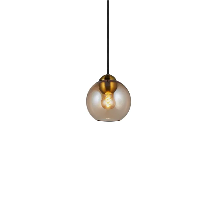 Halo Design Bubbles Mini Ø14 Amber – pendel — produktfoto