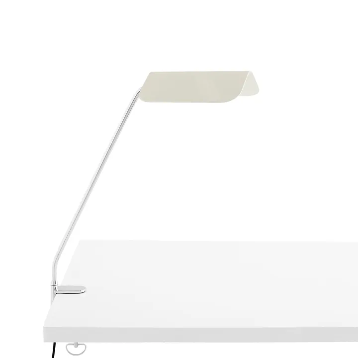 HAY Apex med Klemme Oyster White – bordlampe — produktfoto
