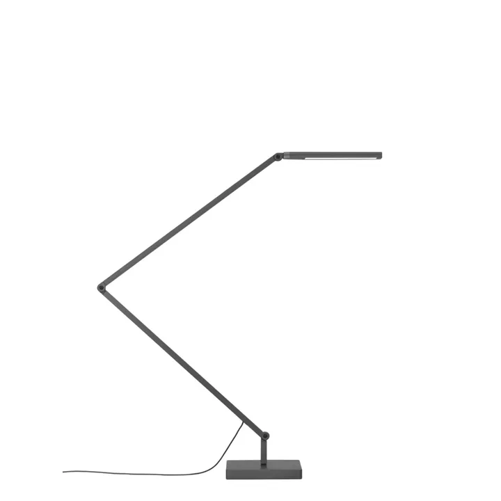 Nemo Untitled Linear uden Base Titangrå 3000K – bordlampe — produktfoto