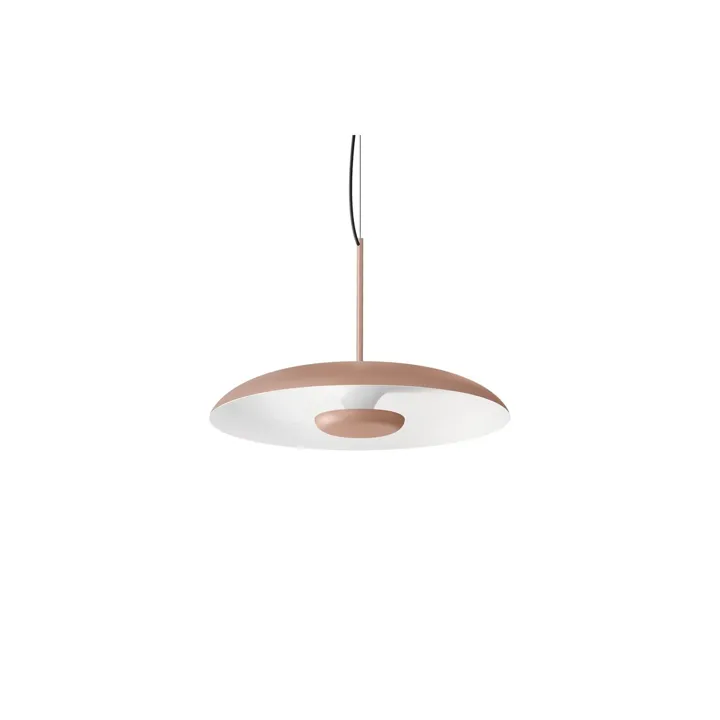 Linea Light collection Basin_P Ø48 Beige Rød – pendel — produktfoto