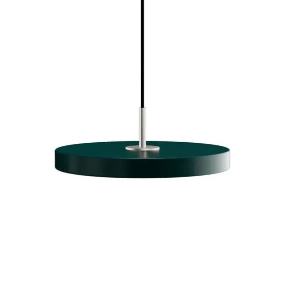 Umage Asteria mini , forest grøn/stål – pendel — produktfoto