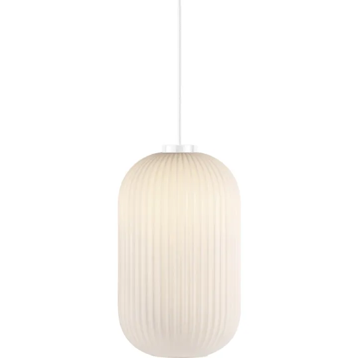Nordlux Milford , hvid, Ø20 cm – pendel — produktfoto