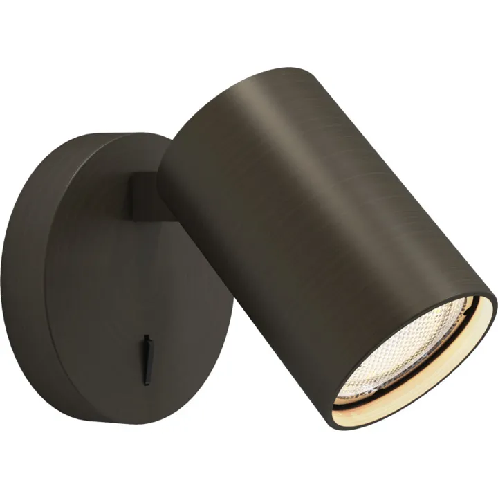 Astro Lighting Astro Ascoli Single , med afbryder, bronze – væglampe — produktfoto