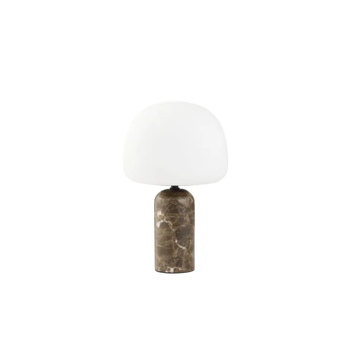Northern Kin H33 Brun Marmor – bordlampe — produktfoto