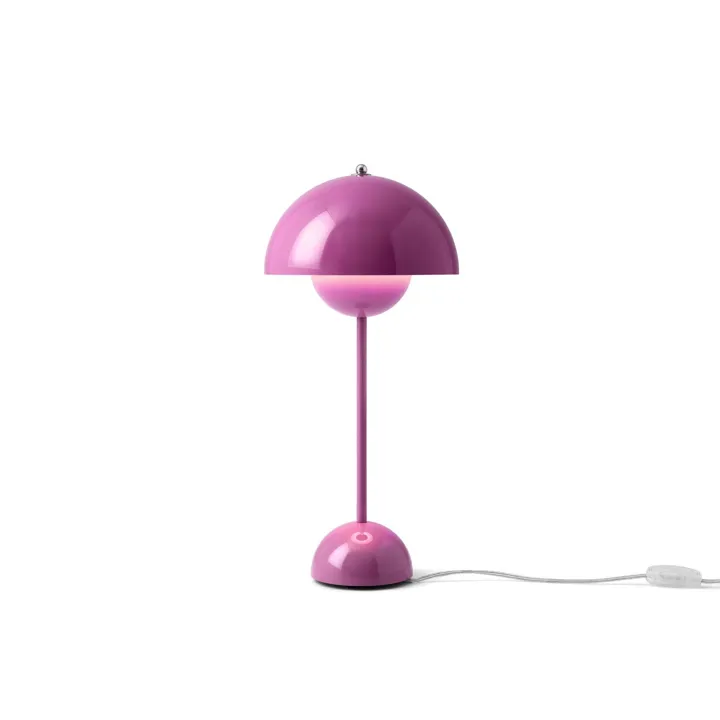 &Tradition Flowerpot VP3 Tangy Pink – bordlampe — produktfoto