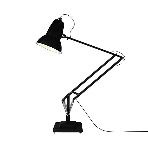 Anglepoise Original 1227 Giant Jet Black - Mat Finish – gulvlampe — produktfoto