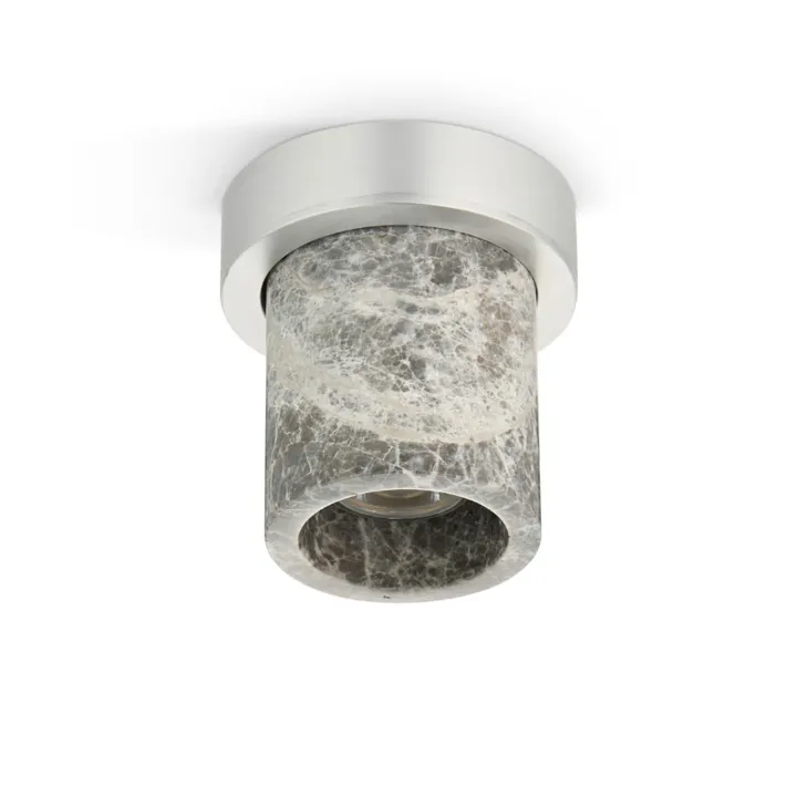 Design By Us Miss Marble Loftspot Grey / Børstet Sølv – spot — produktfoto