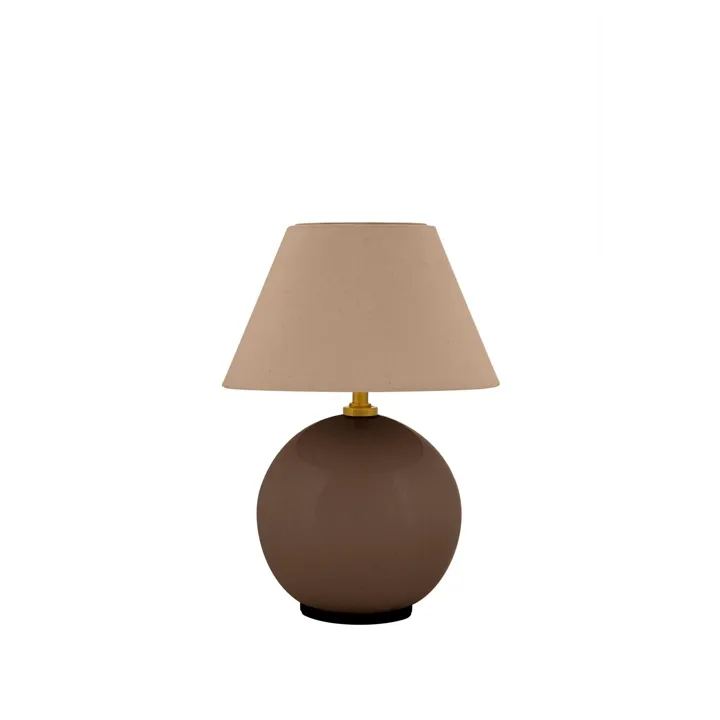 Globen Lighting Iris 16 Mocha – transportabel bordlampe — produktfoto