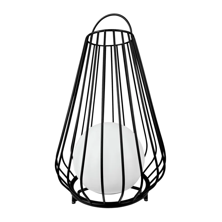 Dyberg Larsen Evesham Stor Sort – udendørslampe — produktfoto